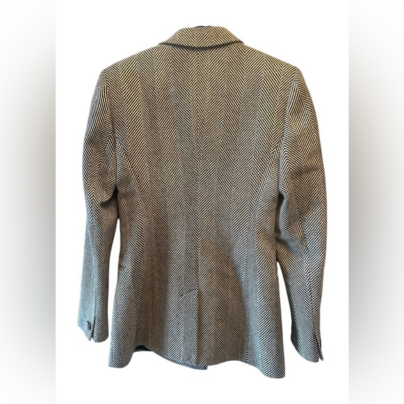 Reiss Taite Herringbone Blazer- size 2 - Picture 9 of 13